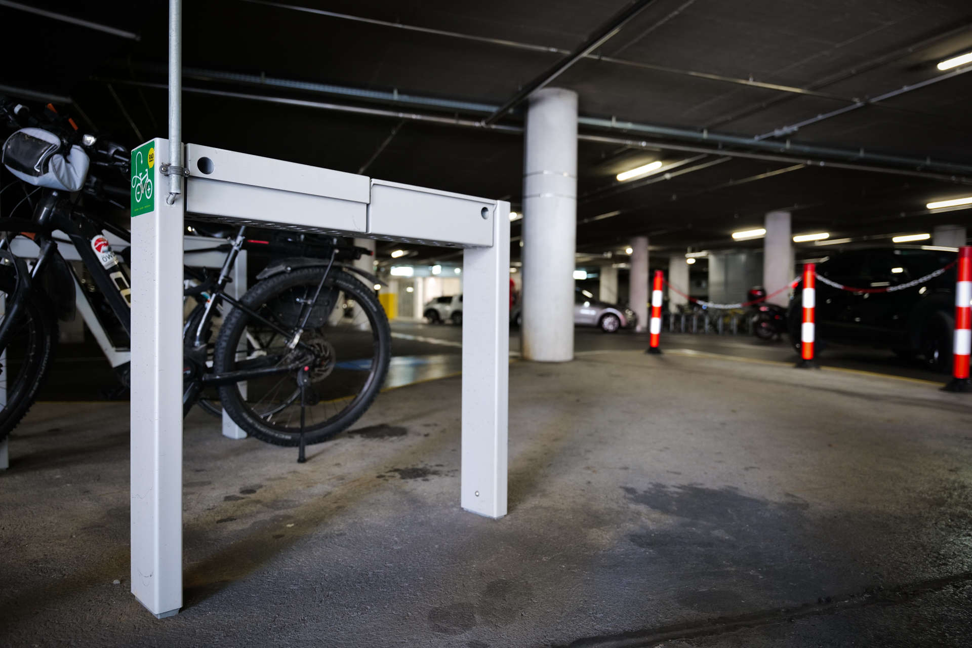 Fahrrad laden beim Landhaus Bregenz stromport