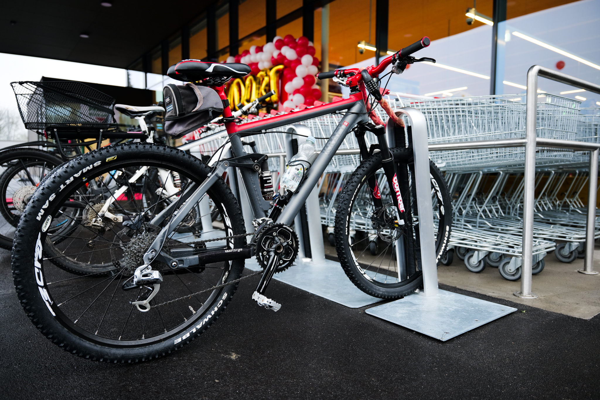 Fahrradständer für alle Reifentypen von stromport