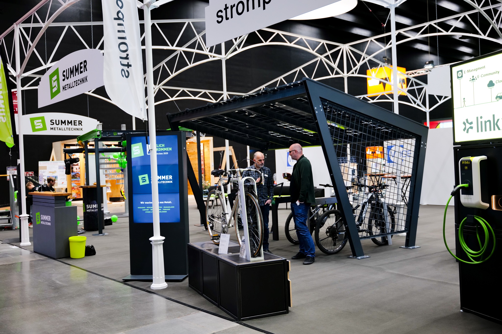 Combau 2025 mit Linkc und Stromport. Die neuen Untermarken der Mittelberger GmbH.