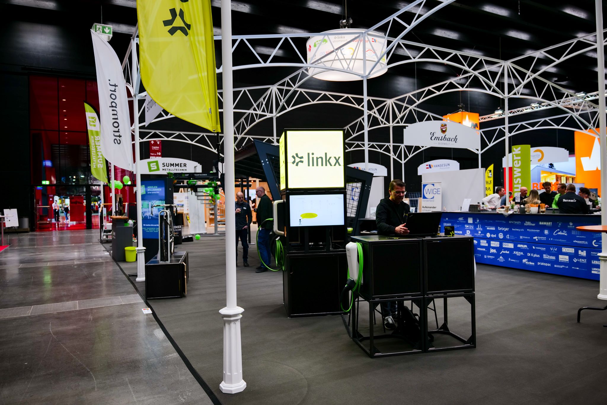 Combau 2025 mit Linkc und Stromport. Die neuen Untermarken der Mittelberger GmbH.