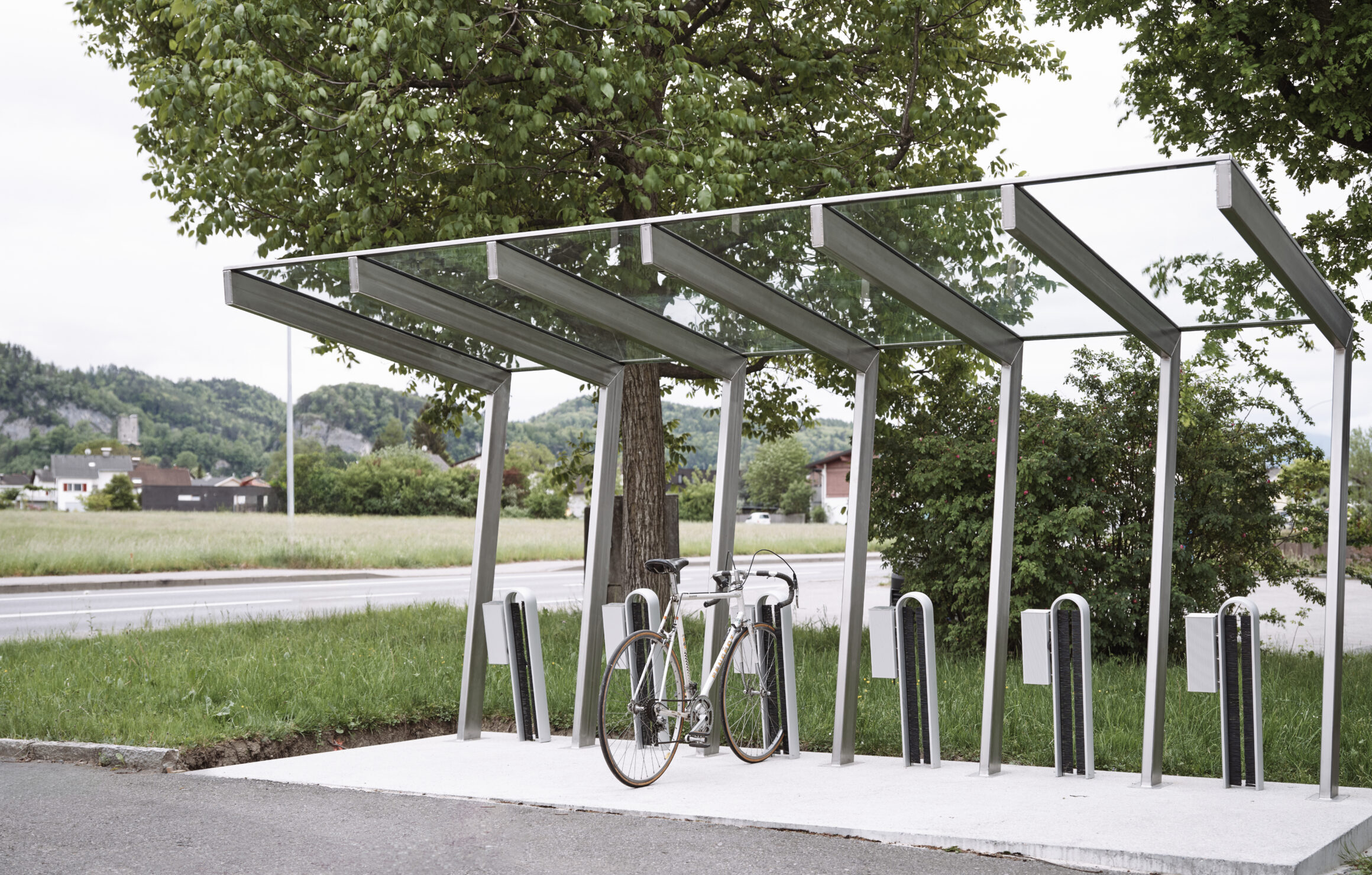 stromport seven Fahrradständer Komplettlösung