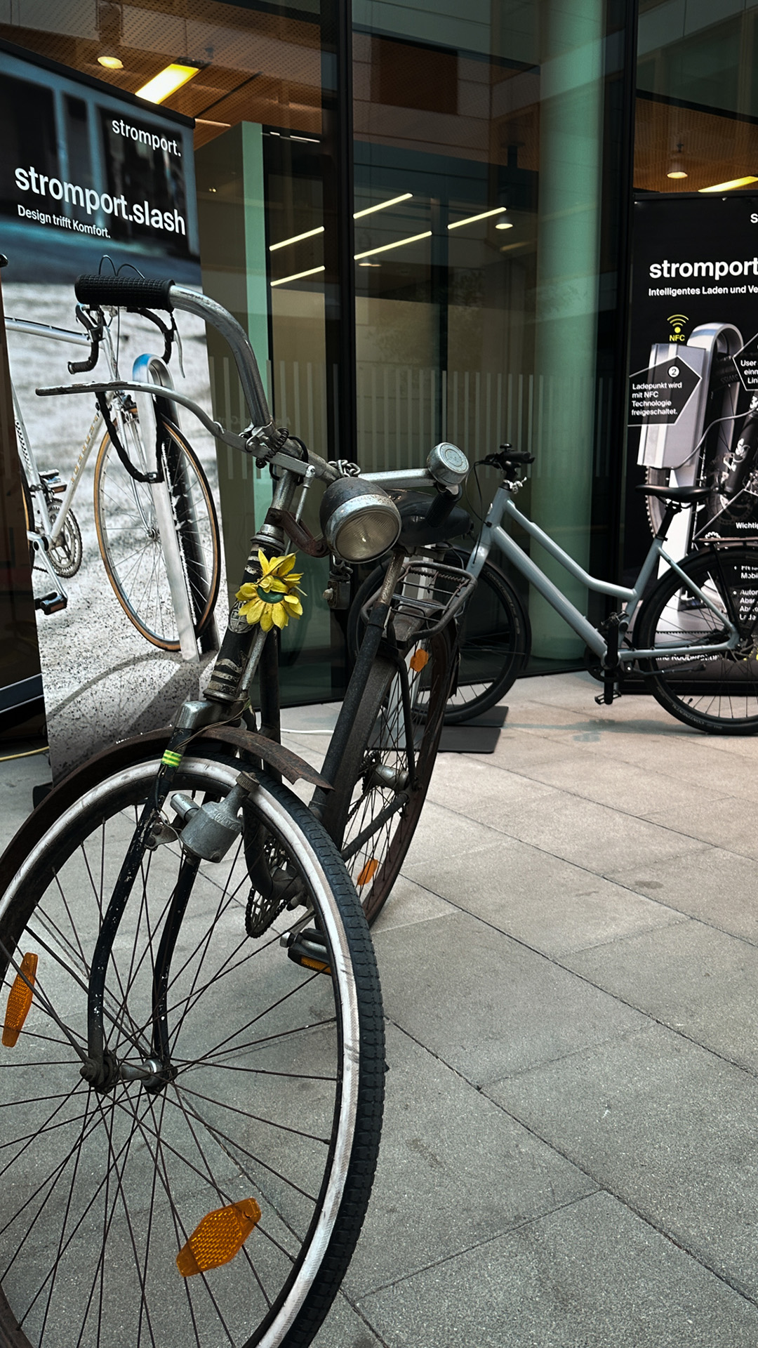 stromport und linkx pay - Fahrrad laden und bezahlen öffentlich